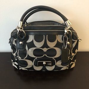 Coach Kristin Double Zip Satchel (F22305)